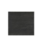 HomeRoots Table d'appoint en bois massif patiné noir de 24 po - 24 po