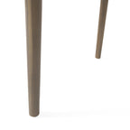 Ensemble de salle à manger en bois 7 pièces – Table extensible avec 6 chaises rembourrées