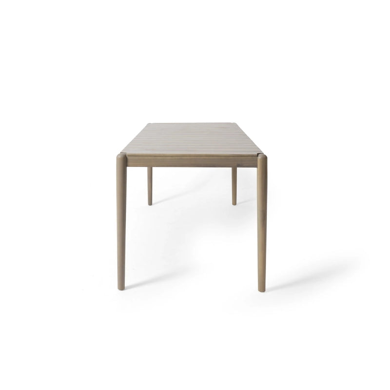 Ensemble de salle à manger en bois 7 pièces – Table extensible avec 6 chaises rembourrées