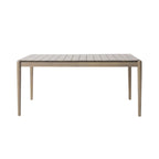 Ensemble de salle à manger en bois 7 pièces – Table extensible avec 6 chaises rembourrées