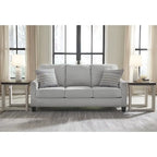 Canapé-lit Queen Adlai gris clair Signature Design by Ashley – 80 po L x 39 po P x 40 po H