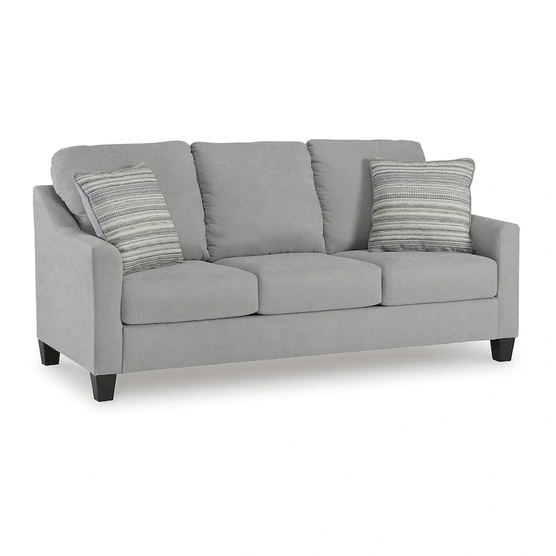 Canapé-lit Queen Adlai gris clair Signature Design by Ashley – 80 po L x 39 po P x 40 po H