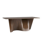 Table à manger en bois Norvik Wave Base par iNSPIRE Q Modern