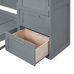 Lit escamotable intelligent double/queen avec armoire et rangement, système peu encombrant