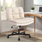 Chaise de bureau pivotante à roulettes grande taille 360°