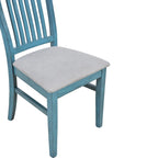 Ensemble de salle à manger 6 personnes, ensemble de salle à manger 6 pièces en bois avec tiroir de rangement, 4 chaises de salle à manger rembourrées et un banc