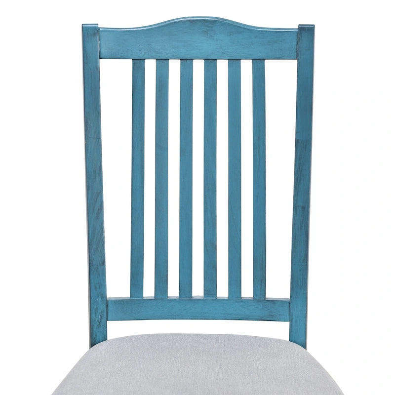 Ensemble de salle à manger 6 personnes, ensemble de salle à manger 6 pièces en bois avec tiroir de rangement, 4 chaises de salle à manger rembourrées et un banc