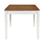Ensemble de salle à manger 6 personnes, ensemble de salle à manger 6 pièces en bois avec tiroir de rangement, 4 chaises de salle à manger rembourrées et un banc