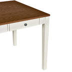 Ensemble de salle à manger 6 personnes, ensemble de salle à manger 6 pièces en bois avec tiroir de rangement, 4 chaises de salle à manger rembourrées et un banc