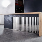 Bureau d'ordinateur de bureau de direction moderne pour le travail et l'écriture