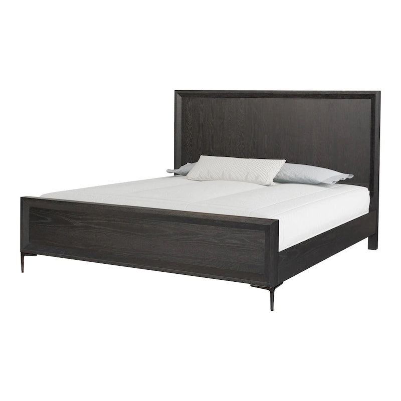 Lit plateforme Fable de Furniture of America en bois massif – Lignes épurées, élégance pour la chambre