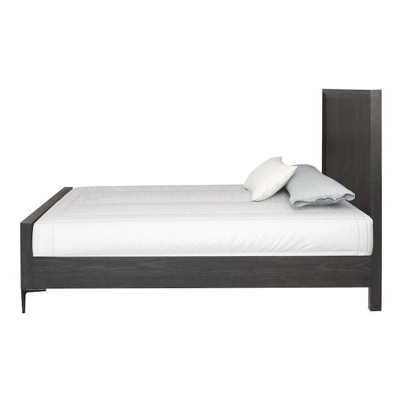 Lit plateforme Fable de Furniture of America en bois massif – Lignes épurées, élégance pour la chambre