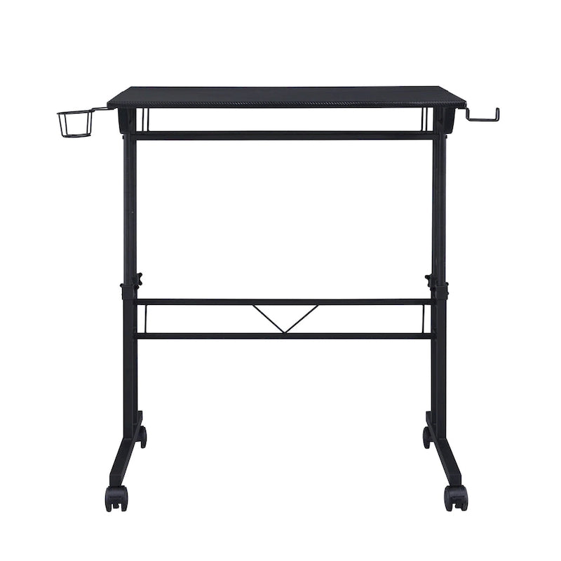 Bureau à roulettes Techni Mobili – Plateau réglable en hauteur, bureau mobile
