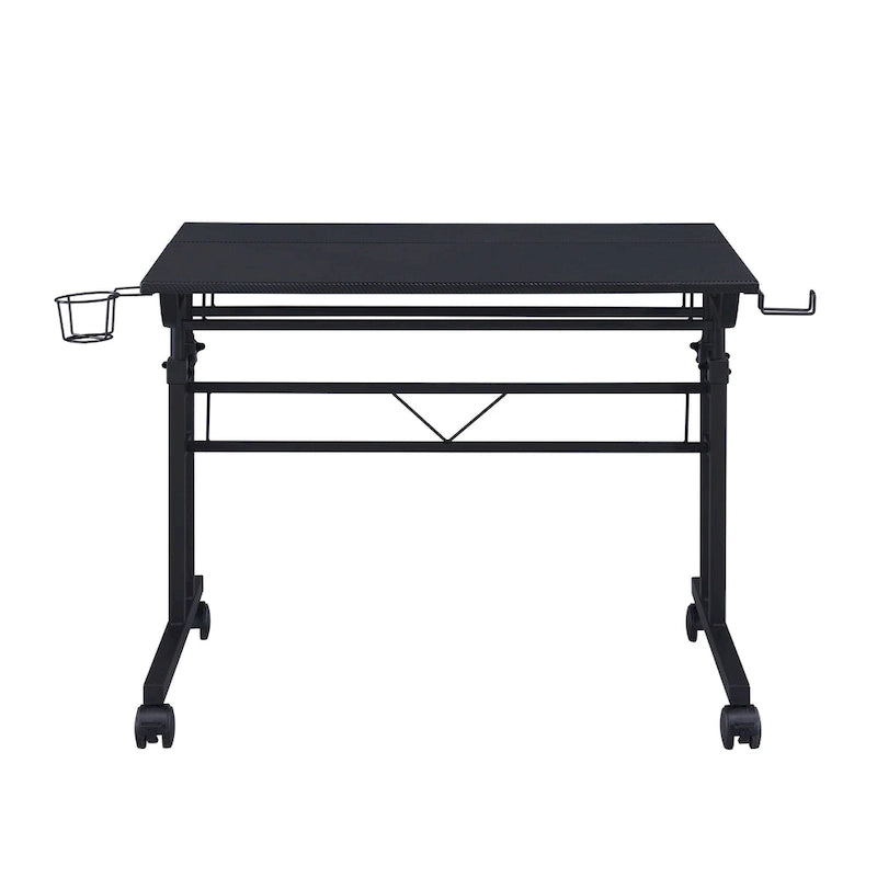 Bureau à roulettes Techni Mobili – Plateau réglable en hauteur, bureau mobile