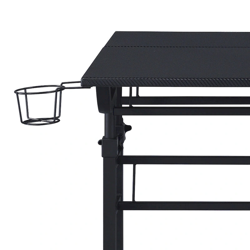 Bureau à roulettes Techni Mobili – Plateau réglable en hauteur, bureau mobile