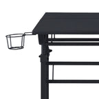 Bureau à roulettes Techni Mobili – Plateau réglable en hauteur, bureau mobile