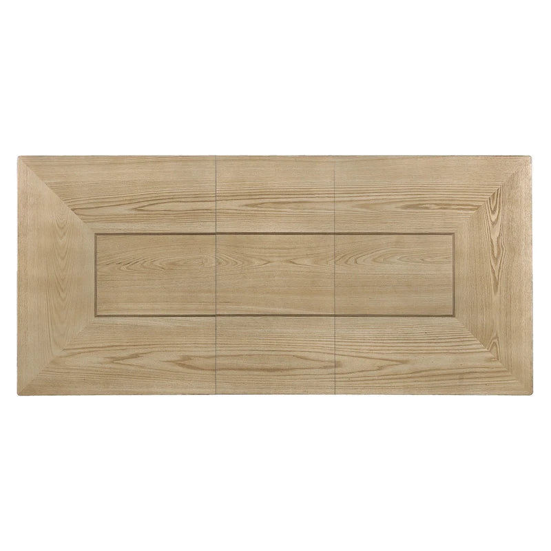 Ensemble de salle à manger extensible 5 pièces, table de ferme extensible avec rallonge de 45,7 cm