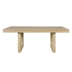 Ensemble de salle à manger extensible 5 pièces, table de ferme extensible avec rallonge de 45,7 cm
