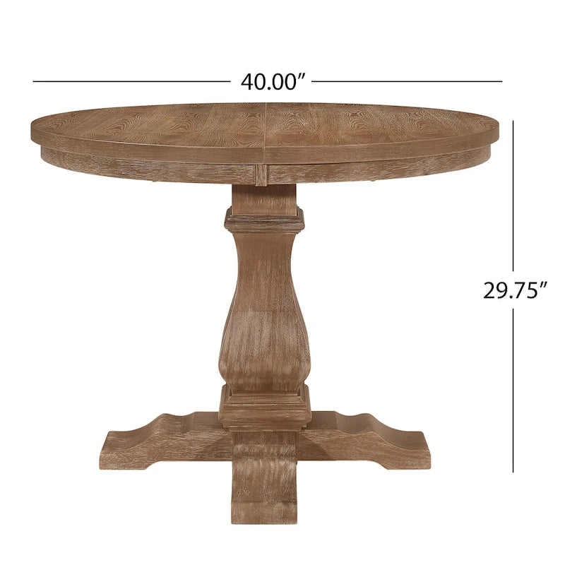 Ensemble de salle à manger 5 pièces en tissu et bois – Table avec 4 chaises rembourrées, style moderne