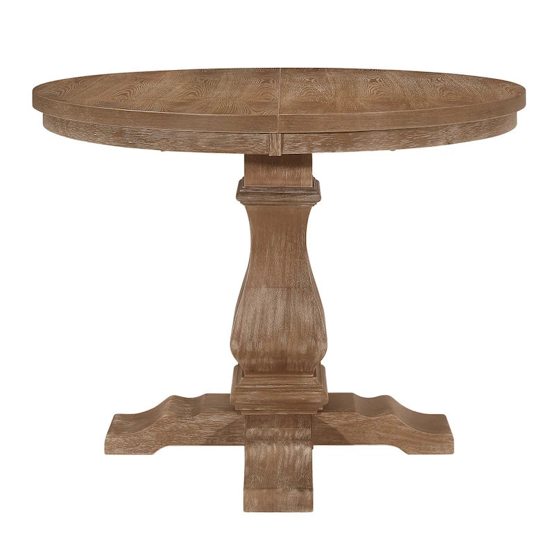 Ensemble de salle à manger 5 pièces en tissu et bois – Table avec 4 chaises rembourrées, style moderne