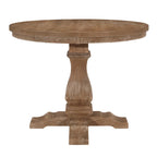 Ensemble de salle à manger 5 pièces en tissu et bois – Table avec 4 chaises rembourrées, style moderne