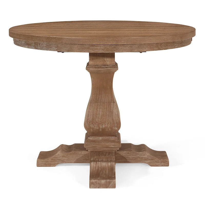 Ensemble de salle à manger 5 pièces en tissu et bois – Table avec 4 chaises rembourrées, style moderne