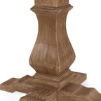 Ensemble de salle à manger 5 pièces en tissu et bois – Table avec 4 chaises rembourrées, style moderne