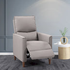 Fauteuil inclinable manuel avec repose-pieds