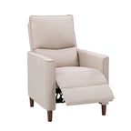 Fauteuil inclinable manuel avec repose-pieds