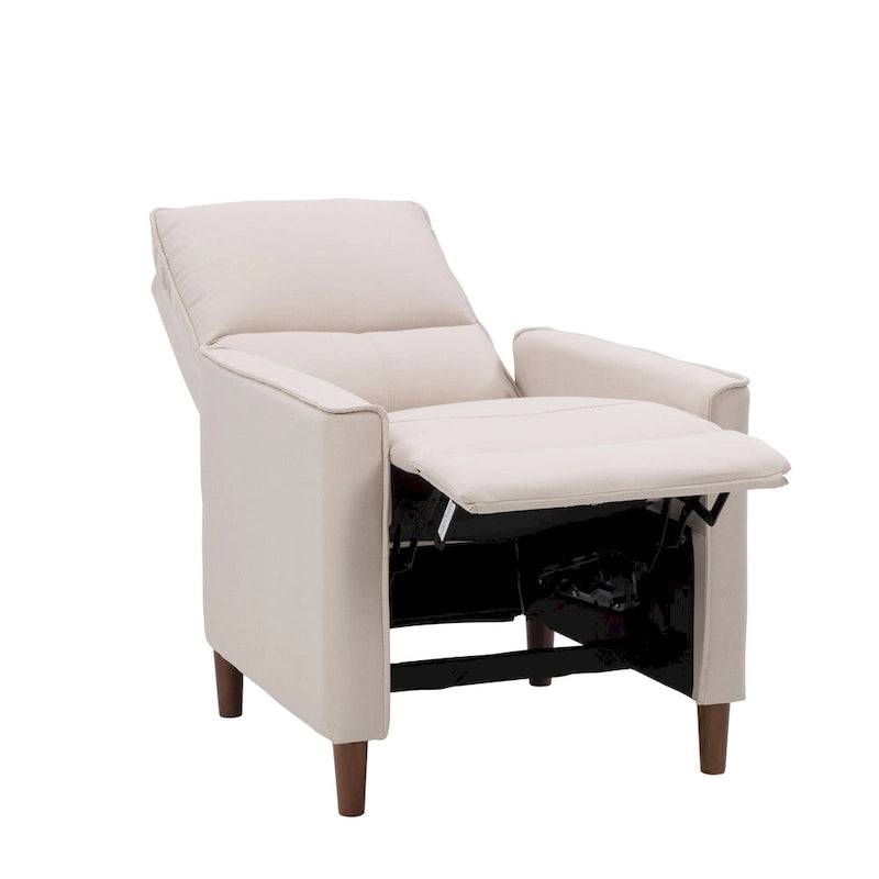 Fauteuil inclinable manuel avec repose-pieds