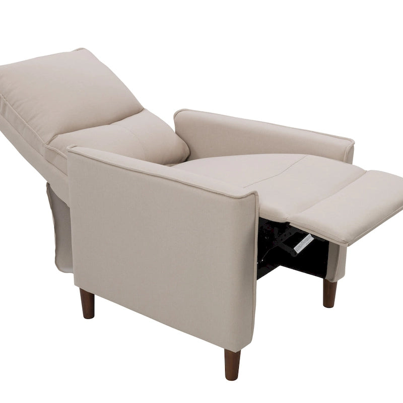 Fauteuil inclinable manuel avec repose-pieds