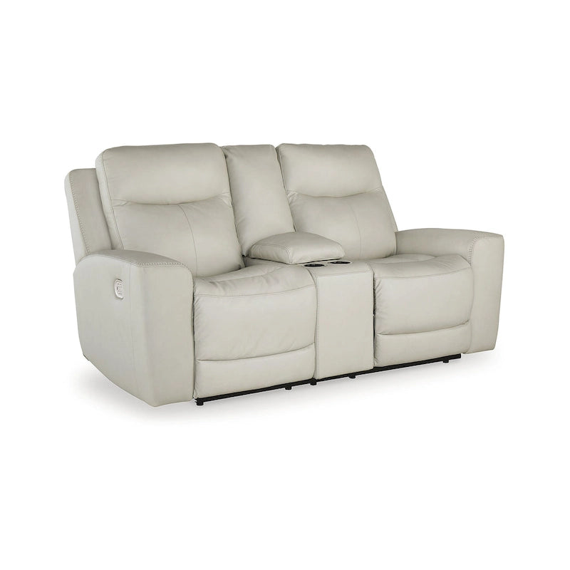 Canapé inclinable électrique avec console Signature Design by Ashley Mindanao Coconut - 79L x 42P x 43H po