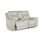 Canapé inclinable électrique avec console Signature Design by Ashley Mindanao Coconut - 79L x 42P x 43H po