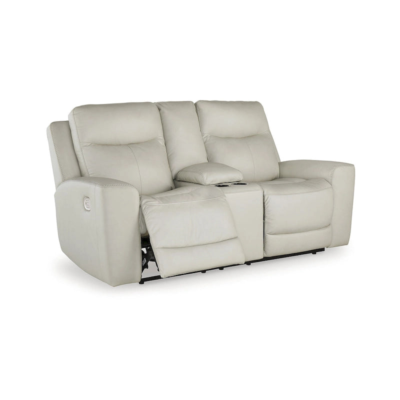 Canapé inclinable électrique avec console Signature Design by Ashley Mindanao Coconut - 79L x 42P x 43H po