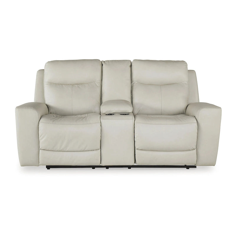 Canapé inclinable électrique avec console Signature Design by Ashley Mindanao Coconut - 79L x 42P x 43H po