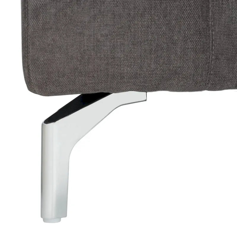 Canapé en Velours Gris Anthracite Nicholsen SAFAVIEH Couture