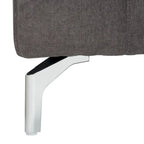 Canapé en Velours Gris Anthracite Nicholsen SAFAVIEH Couture