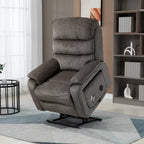 Fauteuil inclinable surdimensionné haut de gamme avec chargement sans fil, massage et chauffage