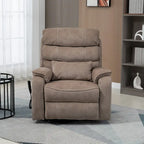 Fauteuil inclinable surdimensionné haut de gamme avec chargement sans fil, massage et chauffage
