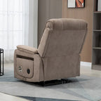 Fauteuil inclinable surdimensionné haut de gamme avec chargement sans fil, massage et chauffage
