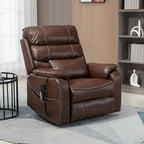 Fauteuil inclinable surdimensionné haut de gamme avec chargement sans fil, massage et chauffage