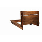 Ensemble de chambre à coucher 6 pièces Capistrano Noyer Fumée avec plateforme
