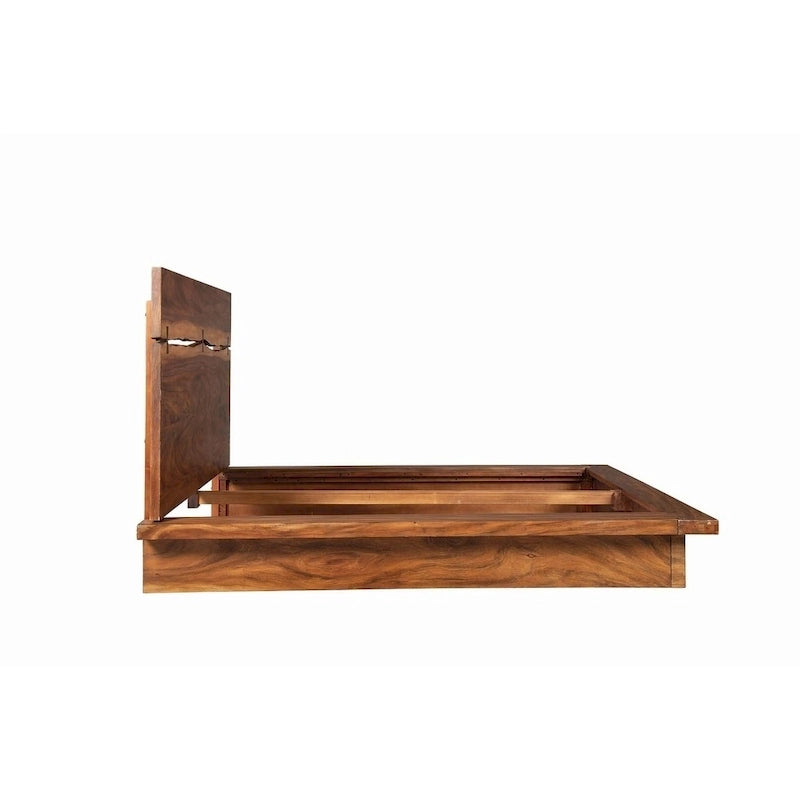 Ensemble de chambre à coucher 6 pièces Capistrano Noyer Fumée avec plateforme