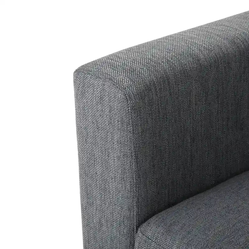 Canapé 4 places en tissu contemporain Clemons avec coussins d'appoint par Christopher Knight Home