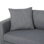 Canapé 4 places en tissu contemporain Clemons avec coussins d'appoint par Christopher Knight Home