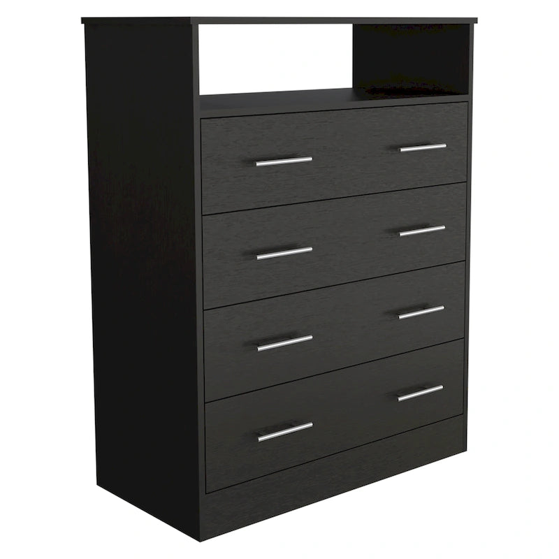 Commode à 4 tiroirs avec plateau de comptoir