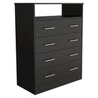 Commode à 4 tiroirs avec plateau de comptoir