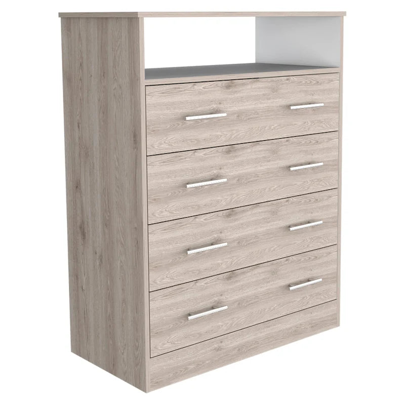 Commode à 4 tiroirs avec plateau de comptoir