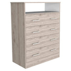 Commode à 4 tiroirs avec plateau de comptoir