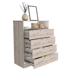 Commode à 4 tiroirs avec plateau de comptoir